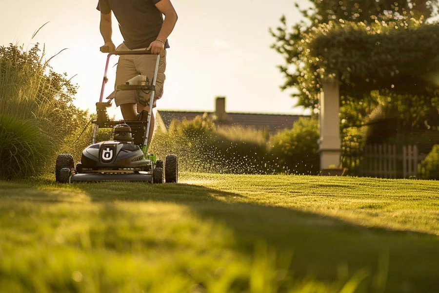 eco electric lawn mower