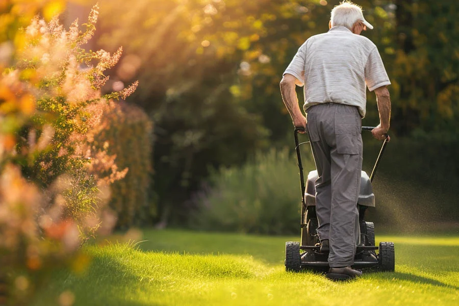 eco electric lawn mower