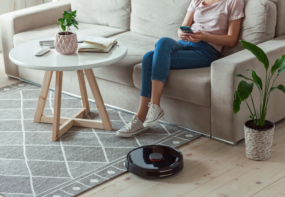 self cleaning vacuum and mop robot