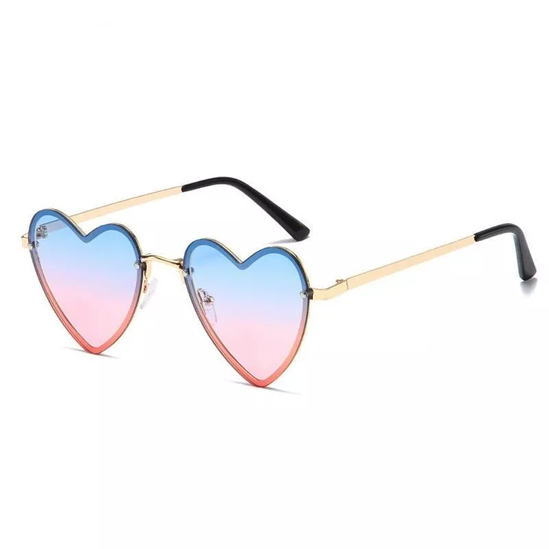 OEC CPO Ladies Heart Shaped Rimless Sunglasses Women Fashion Sun Glasses Female Trending Frameless Eyeglasses UV400 Eyewear OEC CPO Ladies Heart Shaped Rimless Sunglasses Women Fashion Sun Glasses Female Trending Frameless Eyeglasses UV400 Eyewear