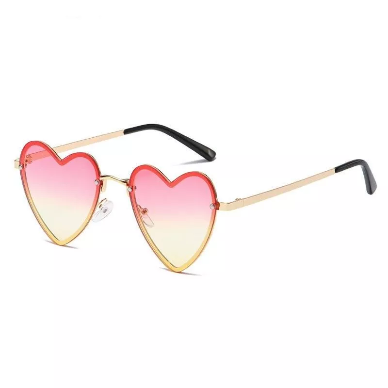 OEC CPO Ladies Heart Shaped Rimless Sunglasses Women Fashion Sun Glasses Female Trending Frameless Eyeglasses UV400 Eyewear OEC CPO Ladies Heart Shaped Rimless Sunglasses Women Fashion Sun Glasses Female Trending Frameless Eyeglasses UV400 Eyewear